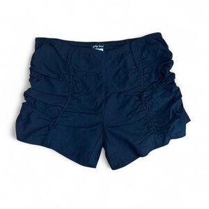 Y2K Vintage Black Ruffle Shorts Brand New Women’s Size XL Hip Huggers USA made